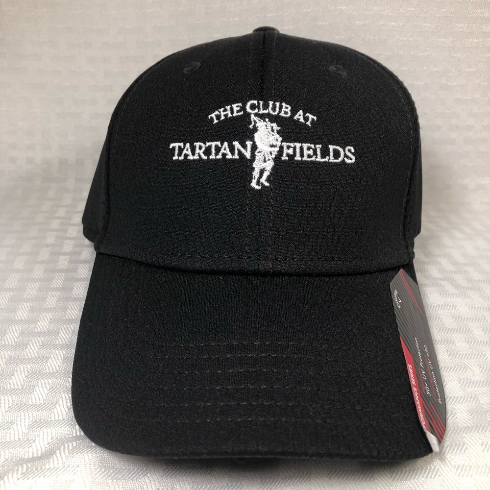 NWT Black Callaway Golf Hat Adjustable Performance